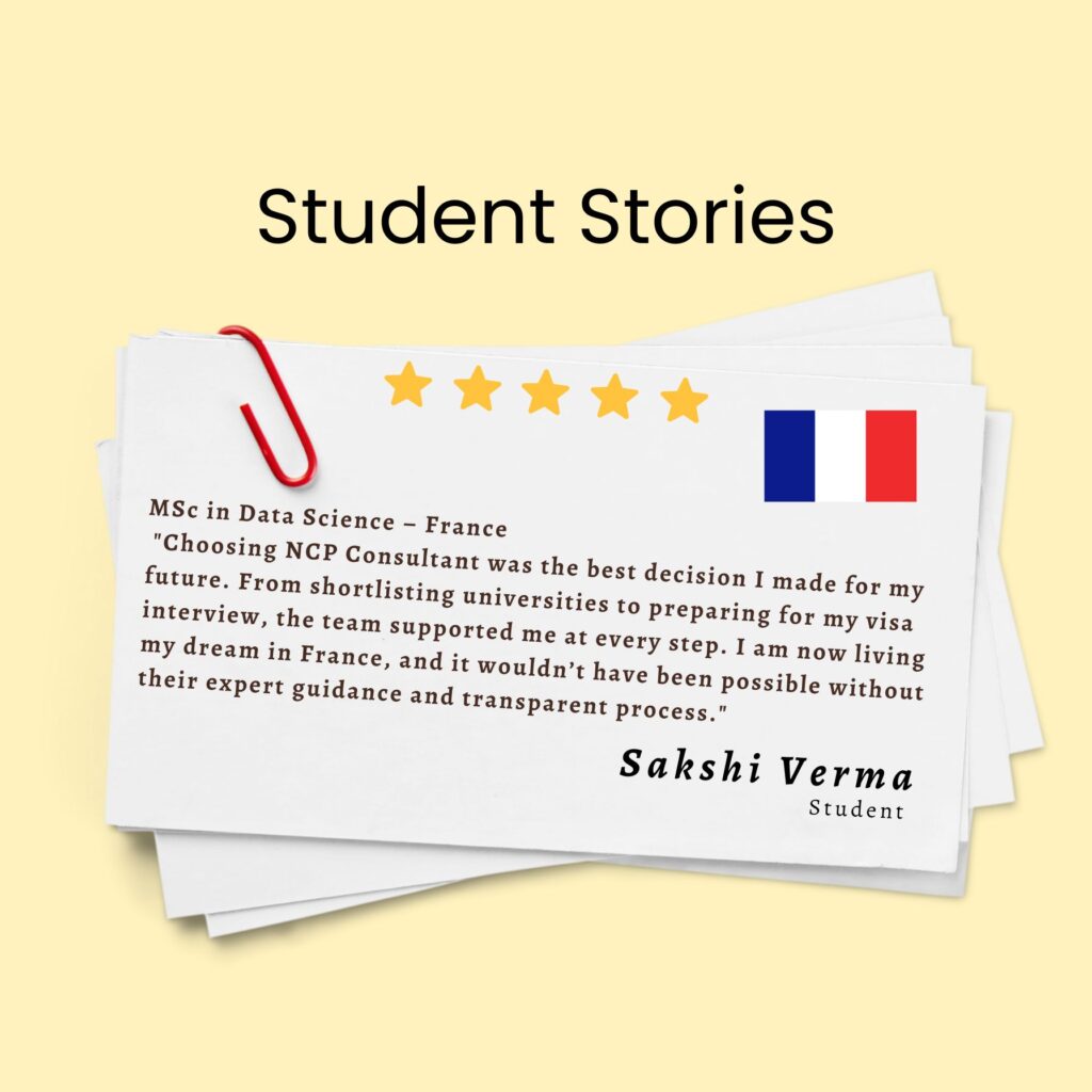 Sakshi Verma, France
